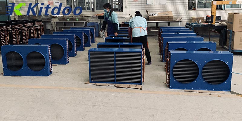 Air cooled condensers coils
