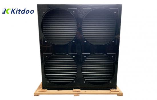 Four fans air cooled condensers